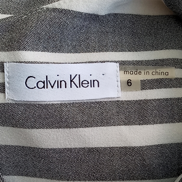 Calvin Klein Striped Dress - Picture 6 of 7